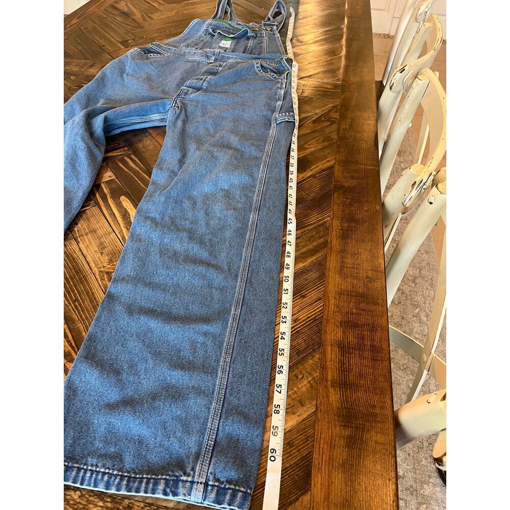 Liberty Blue Jean Overalls Men 36x32 Blue Collar Western Chore Barn Cowboy Work - Picture 11 of 14